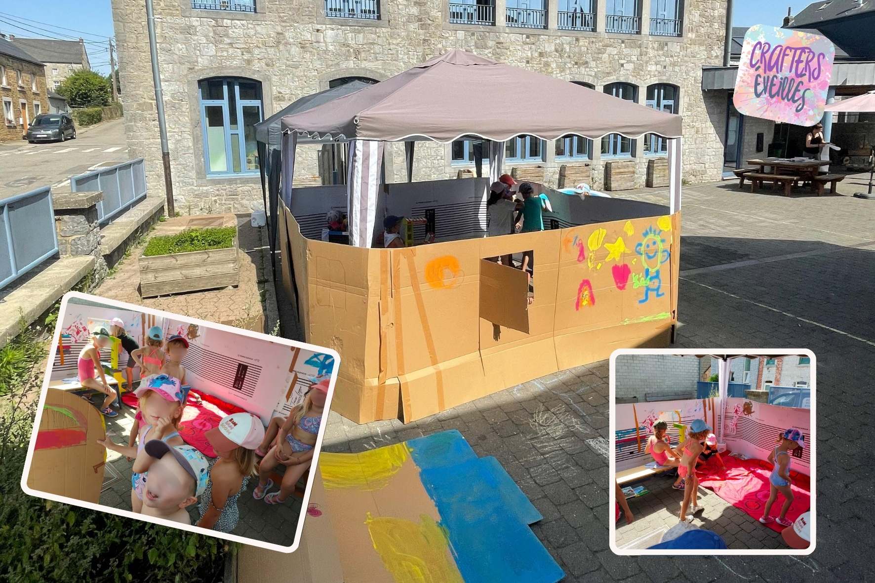 Imaginaire, création, cohésion de groupe, Ohey, Evelette