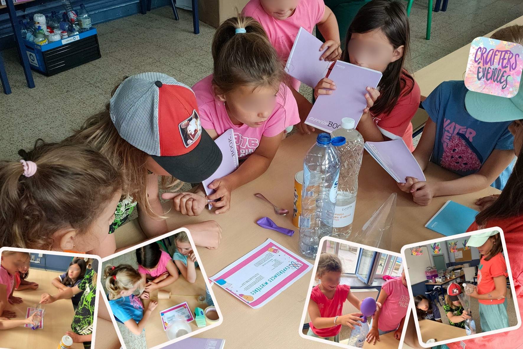 expériences scientifiques, apprentissage ludique