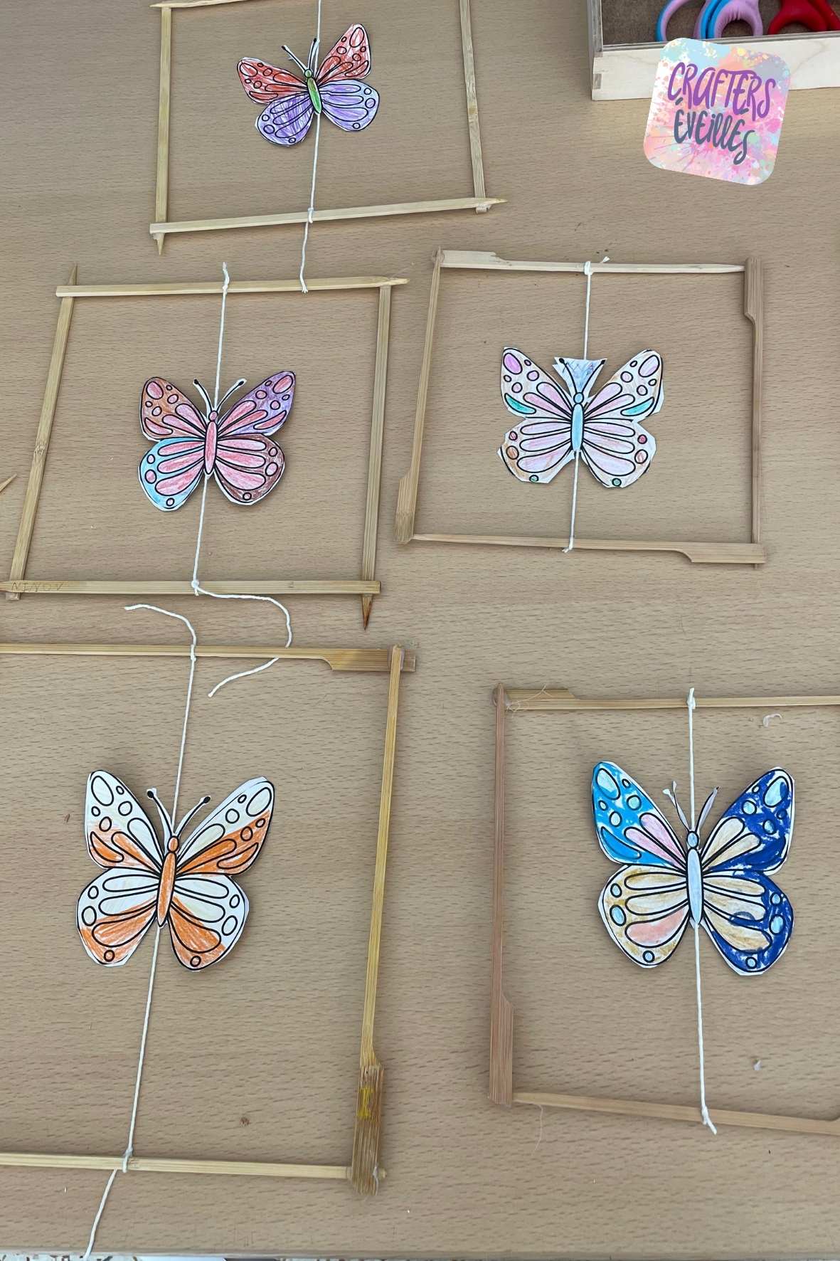 créations, imagination avec les gardiens des éléments chez les Crafters éveillés