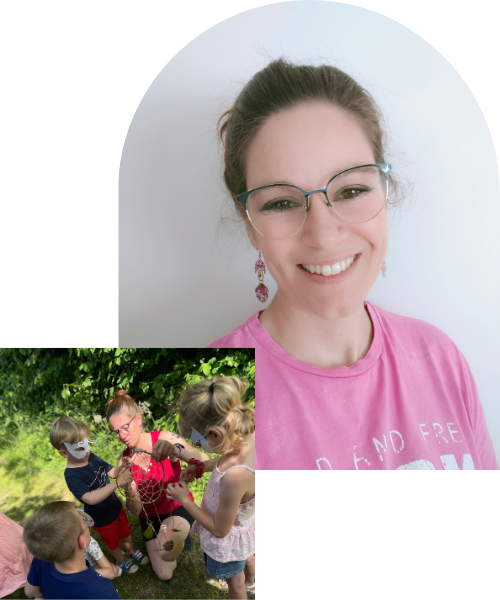 Valérie-sophrologue-animatrice Valérie Goffaux, fondatrice et animatrice passionnée de Kiff&Sens asbl à Evelette