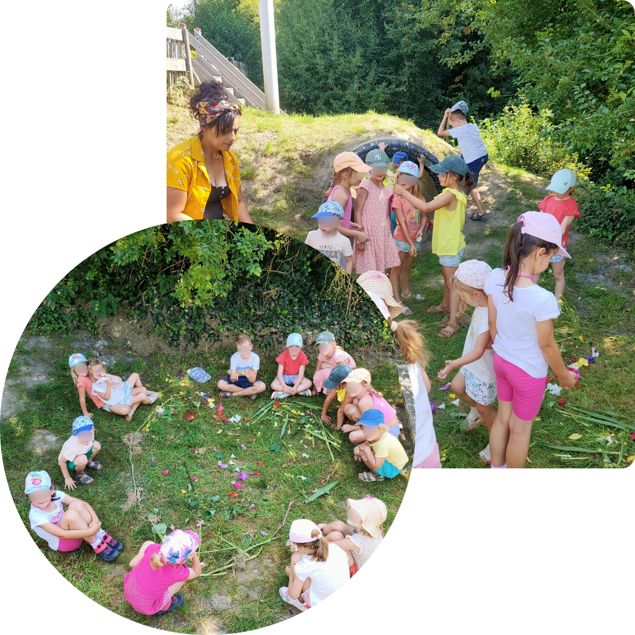 Stages créatifs vacances scolaires, stages enfants 3-12 ans, à Ohey